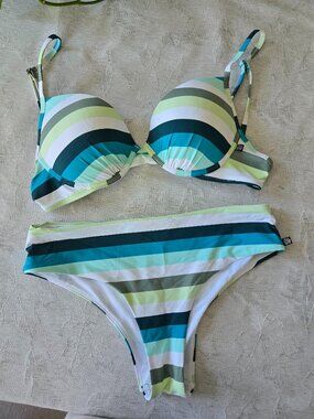 Striped Bikini La Vie En Rose
